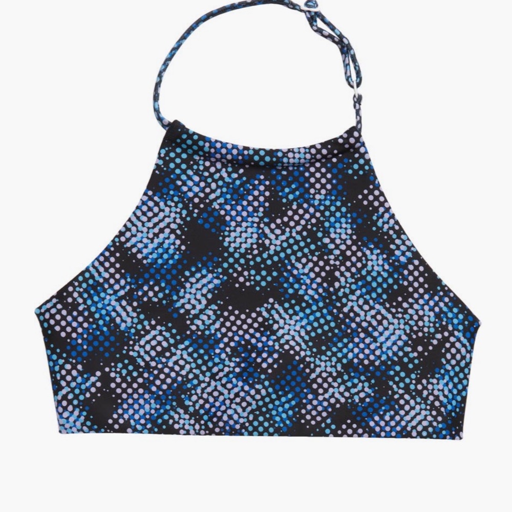 Zella Just Breathe Two-Piece Reversible Bathing Suit